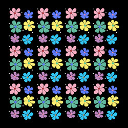 simple seamless repeat pattern textile design vector image