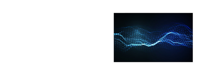 woice wave background eps 10 abstract vector image