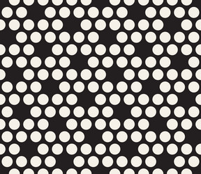 seamless pattern repeating geometric elements vector image