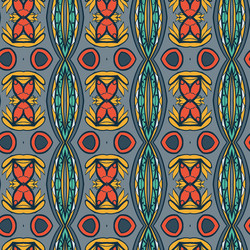 Abstract seamless ornament pattern vector