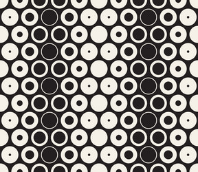 seamless pattern repeating geometric elements vector image