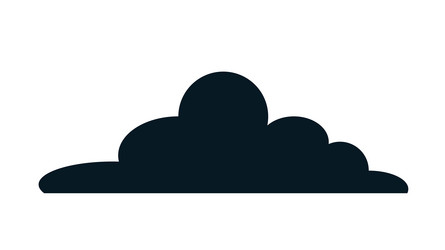 Cute cloud icon Royalty Free Vector Image - VectorStock