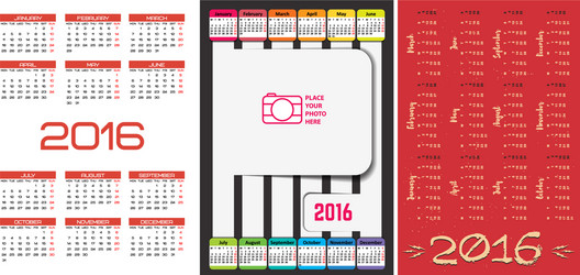 Calendar 2014 Royalty Free Vector Image Vectorstock