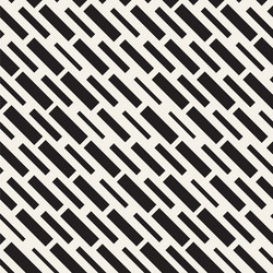 black and white irregular dashed lines pattern vector image