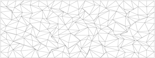 geometric chaos design pattern with abstract vector image