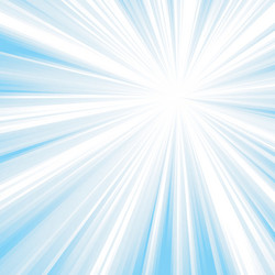 Blue summer sun light burst Royalty Free Vector Image
