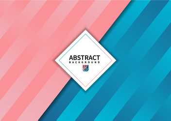 abstract diagonal blue and pink gradient color vector