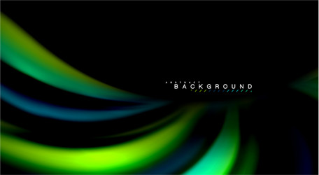 Blur color wave lines abstract background vector