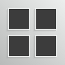 Set of frames with a simple design vector