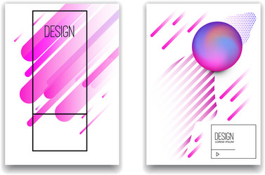 set of banner design templates with abstract vector