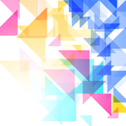 simple triangular pattern vector image