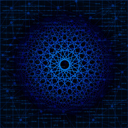 Digital Circuit Background vector image