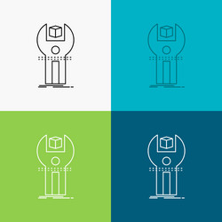 sdk app development kit programming icon over vector image