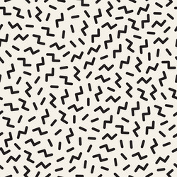 seamless pattern repeating geometric elements vector image