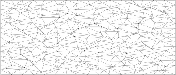 geometric abstract pattern with triangular lines vector image