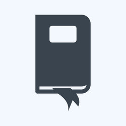 icon notebook suitable for web interface symbol vector image