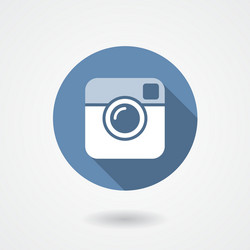 web camera icon isolated on a white background vector image