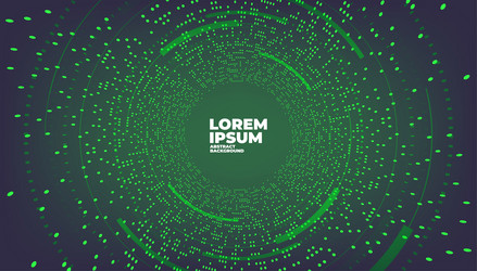 futuristic background with dots combination vector image