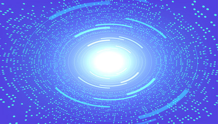 futuristic background with dots combination vector image