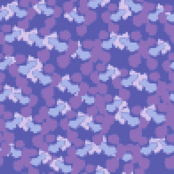 abstract camouflage seamless pattern in pixel vector image