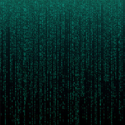 Digital Matrix Code Texture vector image