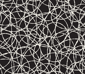 seamless pattern repeating geometric elements vector image