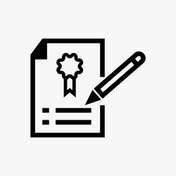 Document icon file vector