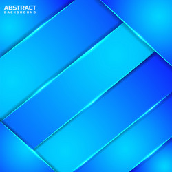abstract blue color geometric overlap layer vector image