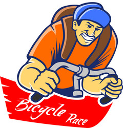 bicycle race Vector Image