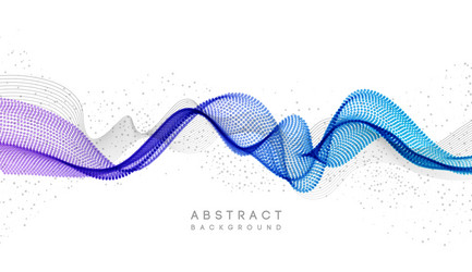 Dynamic Abstract Background vector image