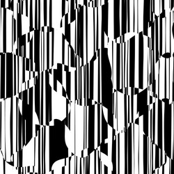 random chaotic lines abstract geometric pattern vector image