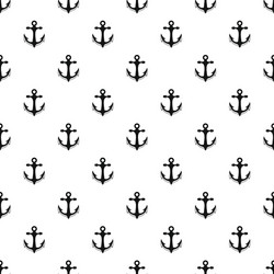 Anchor pattern simple style vector