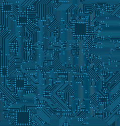 Digital Circuit Background vector image