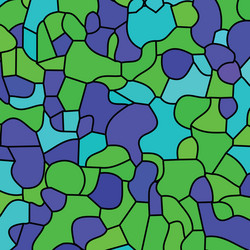 abstract colorful background in mosaic tile style vector image