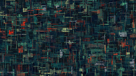 futuristic technological circuit board structure vector image