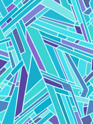 seamless abstract crystal pattern with cool tone vector image