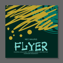 abstract flyer with space for text it can be used vector image