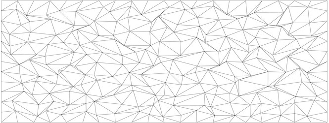 abstract geometric pattern with chaotic triangular vector image