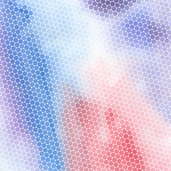 bright abstract pattern polygons vector image