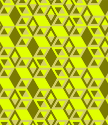 seamless cubes pattern 3d yellow geometric vector