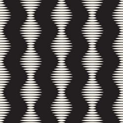 seamless pattern repeating geometric elements vector image