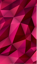 Low poly modern display triangle abstract vector