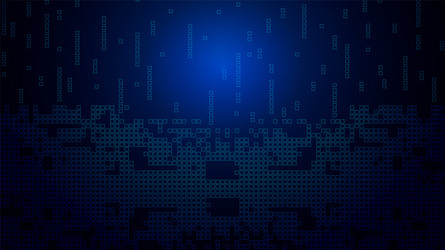 Digital Data Network Background vector image