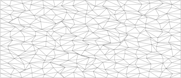 intricate geometric chaos with abstract triangular vector image