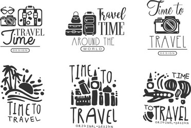 Travel & Adventure Labels Vector Image