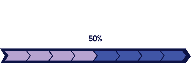 abstract loading bar vector image