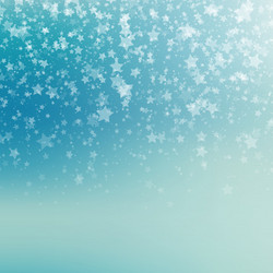 falling snow background abstract snowflake pattern vector image