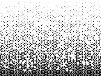 Geometric pattern of black figures on a white vector