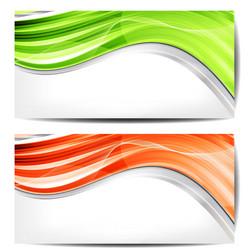 Dynamic Abstract Waves Background vector image