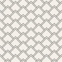 seamless pattern repeating geometric elements vector image